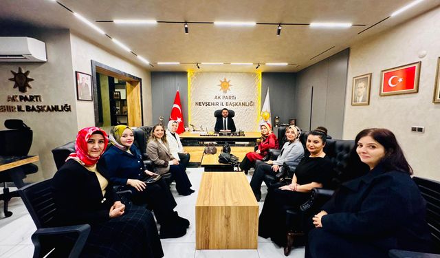 AK Parti İl Başkanı Aygün, KADEM Nevşehir Yönetimini Ağırladı