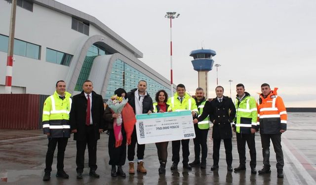 Kapadokya Havalimanı 2025’te 750 Bin Yolcuya Ulaştı