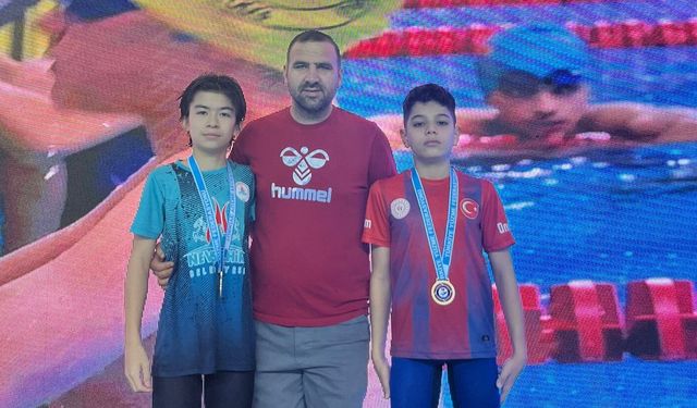 Nevşehirli Yüzücülerden Trabzon’da Çifte Altın