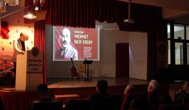 Nevşehir'de Mehmet Akif Ersoy’u Anma Programı Düzenlendi