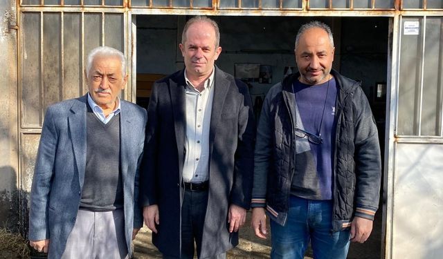 Nevşehir’deki Uçhisarlı sanayi esnafına ziyaret