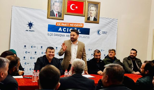 AK Parti Acıgöl İlçe Danışma Meclisi Toplantısı Gerçekleşti