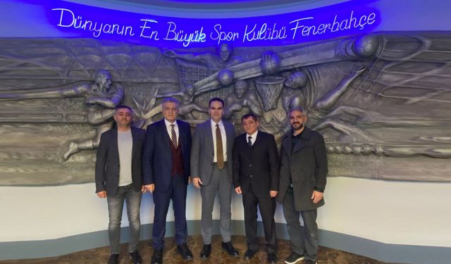 Nevşehirli Fenerbahçe Yöneticisi Dr. Burçin Gözlüklü’ye Ziyaret