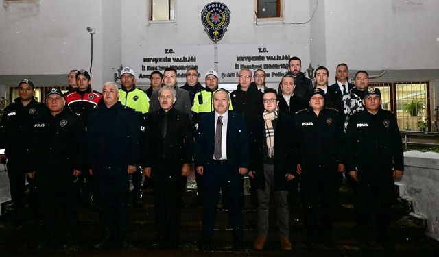 Vali Fidan’dan Yeni Yıl Öncesi Güvenlik Güçlerine Moral Ziyareti