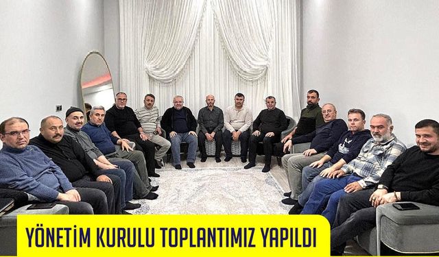 Alemdar Derneği 2026 Yılının İlk Toplantısını Acıgöl’de Yaptı