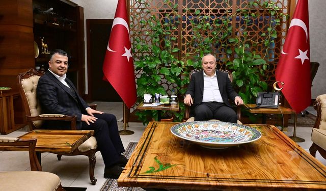 Nar Belediye Başkanı Özçelik’ten Vali Fidan’a Ziyaret