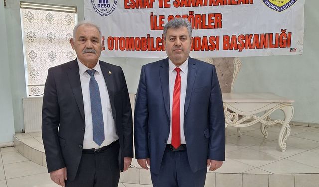Derinkuyu Esnaf Odası’nda Mustafa Sarı Güven Tazeledi