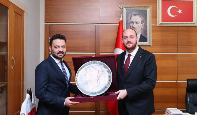 İl Başkanı Aygün, Teşkilat Başkanı Büyükgümüş ile Görüştü