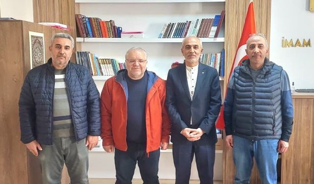 Alemdar İmam Hatipliler Derneğinden Palancı’ya Hayırlı Olsun Ziyareti