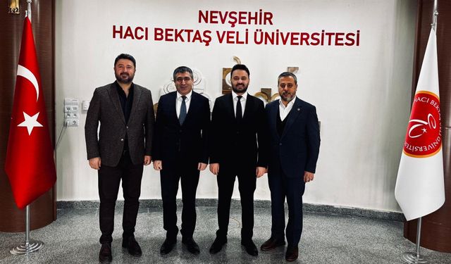 AK Parti Heyetinden NEVÜ Rektörü Prof. Dr. Semih Aktekin’e Ziyaret