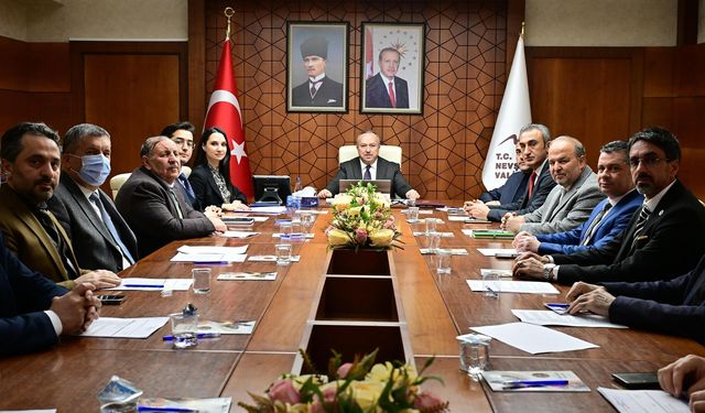 Nevşehir’de Sosyal Yardımlaşma ve Dayanışma Vakfı Toplantısı Yapıldı