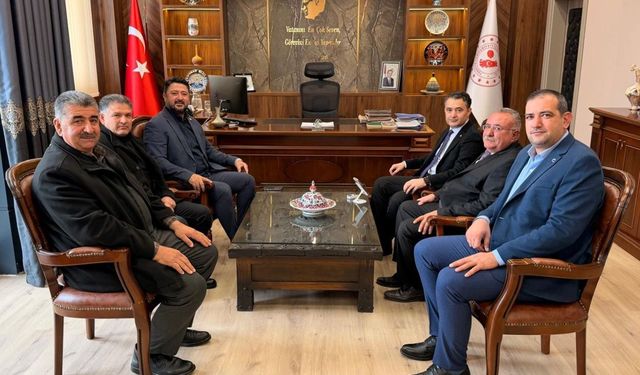 Milletvekili Emre Çalışkan’dan Avanos Kaymakamı Bilici’ye Ziyaret