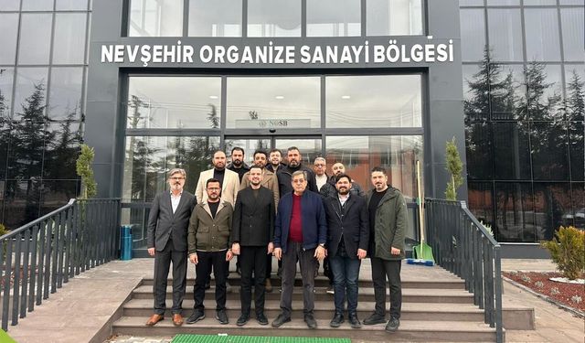 Başkan Adayı Ertaş ve NESBİR'den Nevşehir OSB’ye Hayırlı Olsun Ziyareti