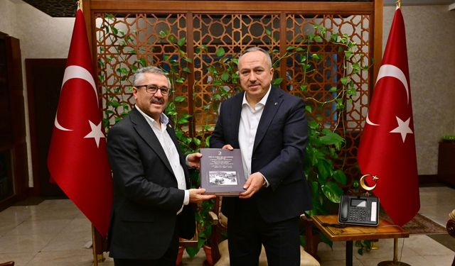 Vali Fidan, Türk Kızılay Heyetini Kabul Etti