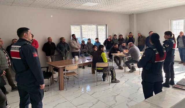Nevşehir'de Bims Fabrikalarında Aile İçi Şiddet Bilgilendirmesi