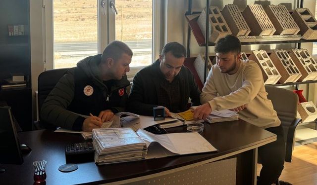 Nevşehir’de Bims ve Beton Tesislerinde Denetim