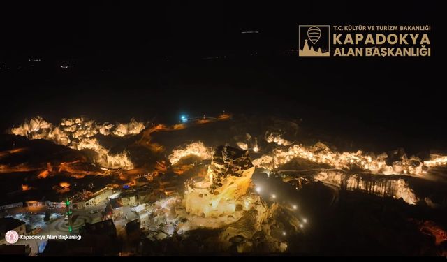 Ortahisar’da Geceleri Işık Saçan Güzellik: Balkan ve Kolastra Vadileri Aydınlatıldı