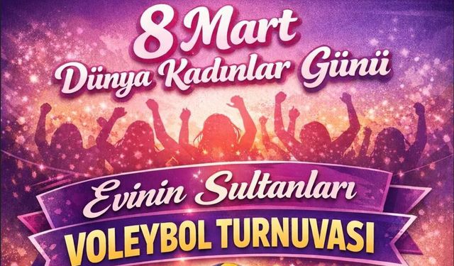 Nevşehir’de “Evinin Sultanları” Voleybol Turnuvası Başlıyor