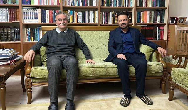 Aygün, Nevşehir’in Değerlerinden Ahmet Belada’yı Ziyaret Etti