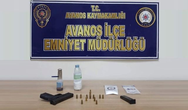 Nevşehir'de Gizli Bölmeden Silah ve Yasaklı Madde Çıktı