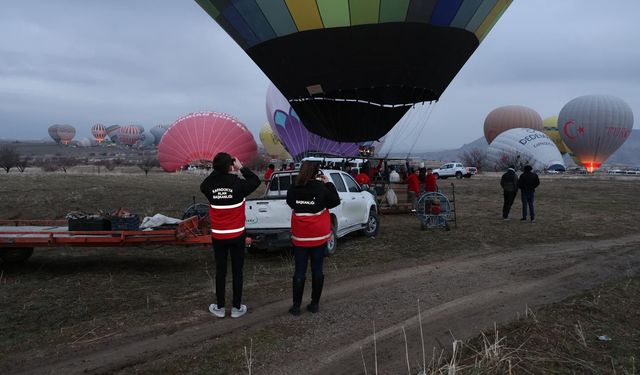 Kapadokya’da Balon Uçuşlarında Sıkı Denetim
