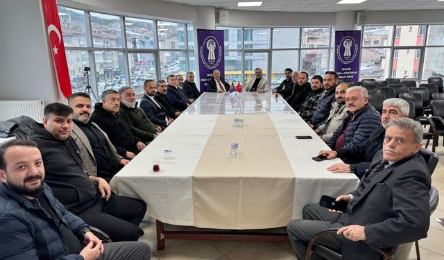 Doğu ve Heyeti NEVESOB Ev Sahipliğinde Oda Başkanlarını Ziyaret Etti