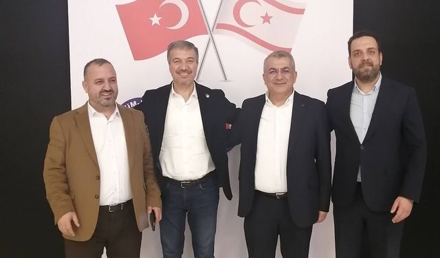 Nevşehir EBS Başkanı Öcal KKTC Girne'de