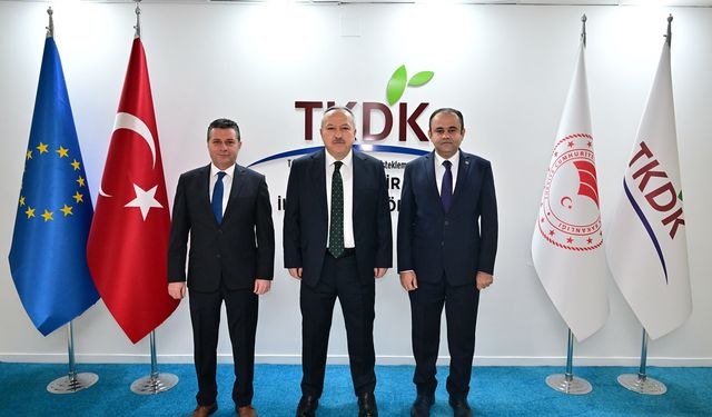 Vali Fidan, TKDK İl Koordinatörlüğünü Ziyaret Etti