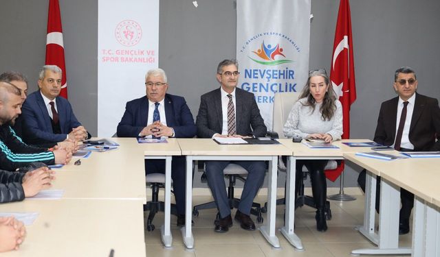 Nevşehir’de Yetenek Taraması Toplantısı Yapıldı