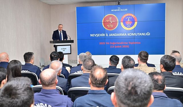 Nevşehir’de jandarma hizmetleri masaya yatırıldı