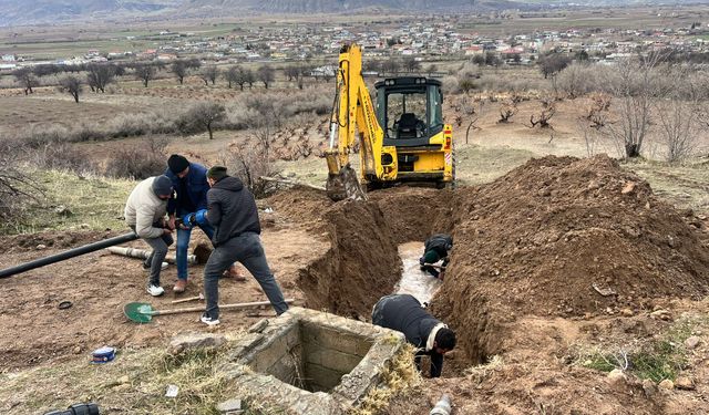 Nevşehir İl Özel İdareden Köylere Yoğun Mesai