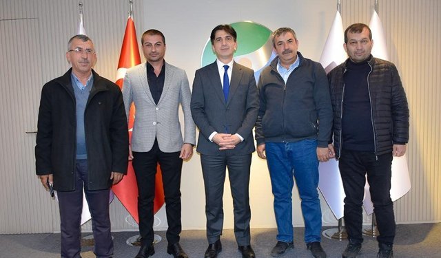 Nevşehir Ziraat Odası Başkanlarından KOP’a Ziyaret