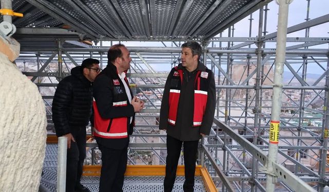 Göreme'de restorasyon devam ediyor
