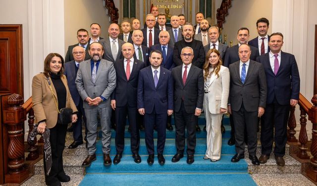 NEVBİAD heyeti Bakan Gürlek’i ziyaret etti