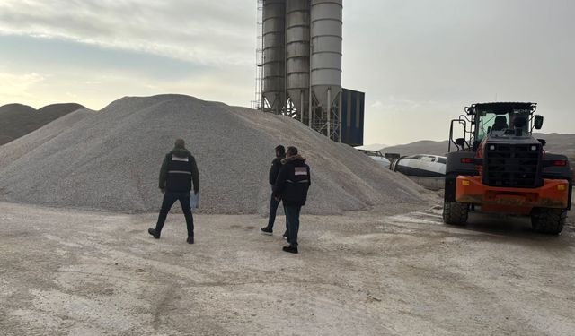Nevşehir’de Beton Firmaları Denetimleri Sürüyor