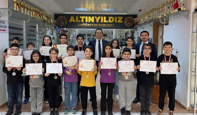 Akıl ve Zeka Oyunlarında Nevşehir'in Gururu Altınyıldız Oldu