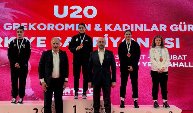 Nevşehirli güreşçilerinden Türkiye dereceleri