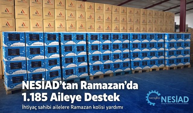 NESİAD’tan Ramazan’da 1.185 Aileye Yardım