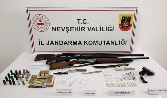 Nevşehir’de 20 Adrese Baskın: 4 Kişi Tutuklandı
