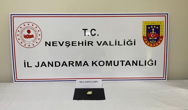 Nevşehir'de Plakasız Motosikletli Şahıstan Uyuşturucu Çıktı