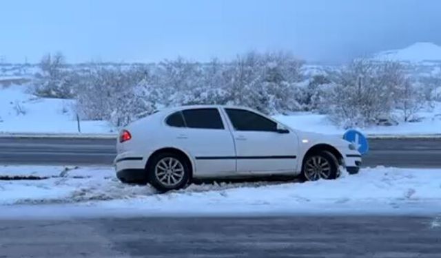Nevşehir’de Buzlanma Kazaya Yol Açtı