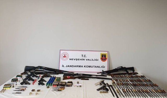 Nevşehir’de Dev Silah Operasyonu: 6 Kişi Tutuklandı