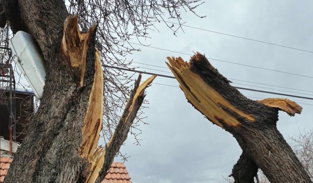 Şiddetli Rüzgâr Nevşehir’i Vurdu: Büyük Hasar Var