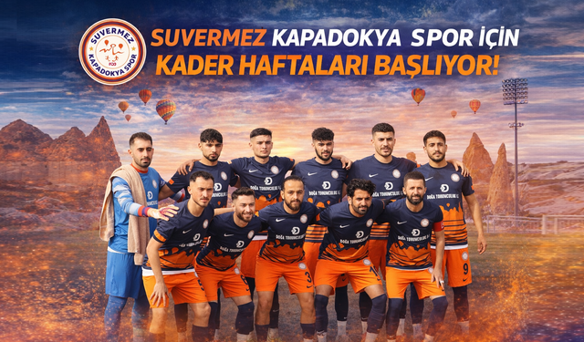 Suvermez Kapadokya Spor'un Ligde Kalması İçin 7 Kritik Hafta
