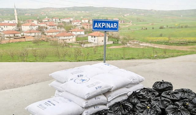 Akpınar Köyü’nde Ramazan Dayanışması