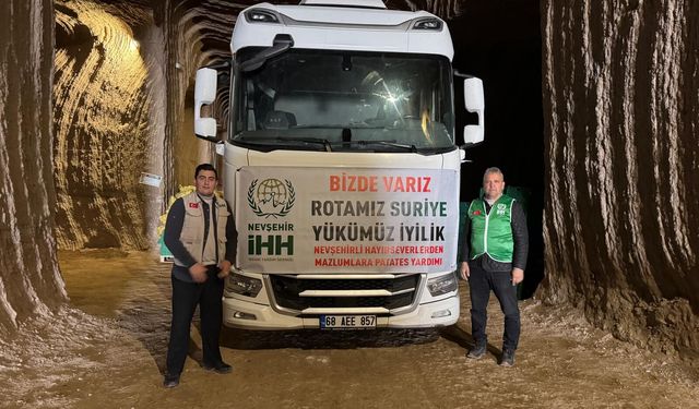 Nevşehir İHH’dan Uygur Türklerine yardım