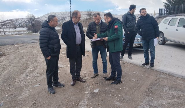 DSİ ve Uçhisar Belediyesi Taşkın Risklerini Yerinde İnceledi