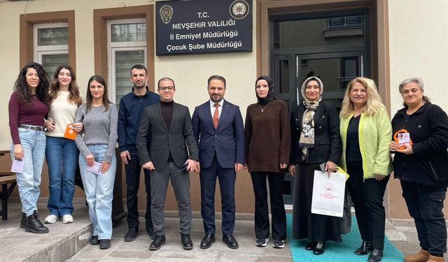 Nevşehir’de 8 Mart Dünya Kadınlar Günü Ziyaretleri: Kadın Personeller Unutulmadı