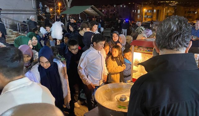 Ürgüp’te Çocuklar Kadir Gecesi’nde Camilere Akın Etti