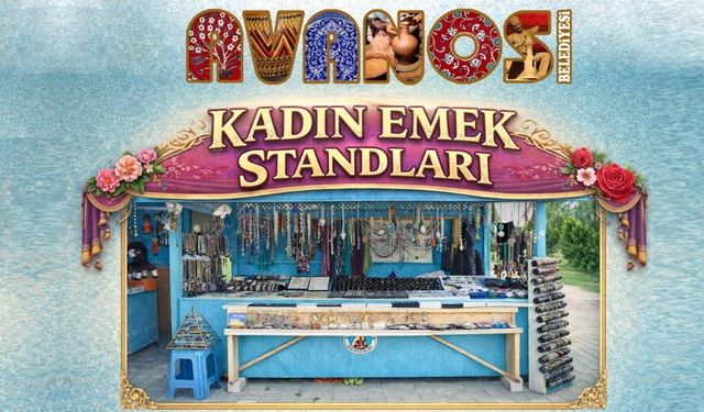 Avanos’ta kadın emek stant başvurusu başladı